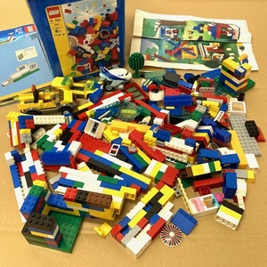 レゴブロック レゴ LEGO 基本セット 青バケツ 4267 知育玩具 ５～10才 車 その他冊子 説明書 おまけ付 ジャンク品扱い 欠品未確認 中古品