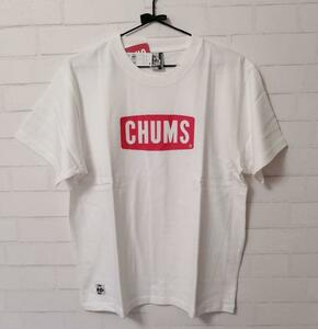 【新品】CHUMS Logo T-Shirt Lサイズ 白