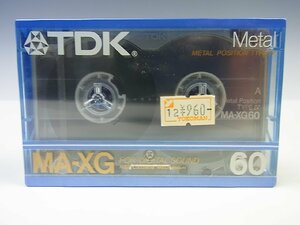 ◆未開封◆TDK◆Metal/メタル カセットテープ 60分◆MA-XG 60◆デジタル対応◆希少!!◆