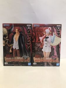 【送料無料・2種セット】ONE PIECE FILM RED DXF THE GRANDLINE シャンクス ウタ フィギュア 2種 ☆プライズ☆ ☆ワンピース