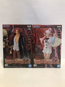 【送料無料・2種セット】ONE PIECE FILM RED DXF THE GRANDLINE シャンクス ウタ フィギュア 2種② ☆プライズ☆ ☆ワンピース