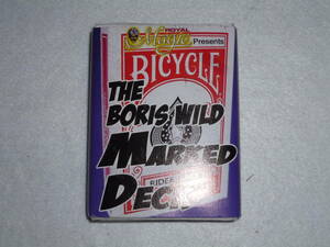 【Playing Cards】 【奇術】 THE BORIS WILD MARKED DECK [Rider Back Red] - ボリスワイルド マークドデック ライダーバック 赤
