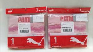 新品　PUMA　サニタリー　ボクサーパンツ　ピンク　LL 　2枚セット　