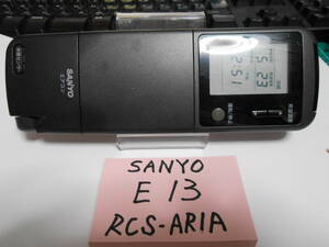 SANYO RCS-AR1A エアコン　リモコン管理番号　E13