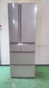 三菱/三菱ノンフロン冷凍冷蔵庫6ドア/MR-RX46E-F形/462L/現状品/0806c