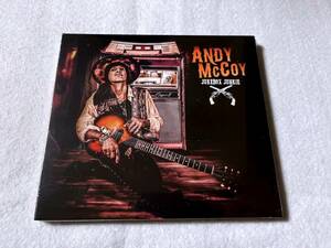 新譜 CD Andy McCoy アンディ・マッコイ Jukebox Junkie Hanoi Rocks ハノイ・ロックス デジパック マイケル・モンロー