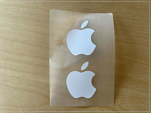 ［即決］Apple ロゴステッカー iPad アップル シール◆送料84円～