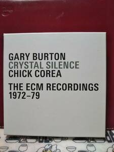 ●送料無料 4CD/ECM/独盤 GARY BURTON, CHICK COREA / CRYSTAL SILENCE(ECM2036-39)