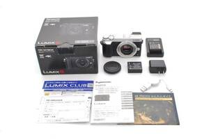 パナソニック ミラーレス一眼カメラ ルミックス GX7MK2 ボディ シルバー DMC-GX7MK2-S Panasonic LUMIX ミラーレス