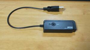 BUFFALO USBオーディオ変換ケーブル (USB A to 3.5mmステレオミニプラグ) ブラック BSHSAU01BK