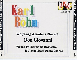 ベーム：モーツァルト・歌劇「ドン・ジョバン二」全曲、1978年8月13日、ライヴ。