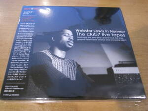 ▼中古CD WEBSTER LEWIS IN NORWAY - THE CLUB7 LIVE TAKES　黒いオルガン・グルーヴ満載。ファンク～スピリチュアル・ジャズ・ファン歓喜!