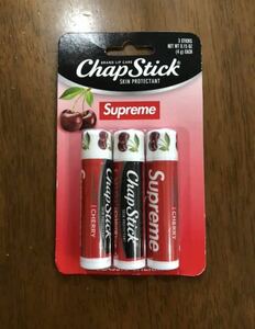 【日本未発売】Supreme x Chapstick リップクリーム 3本セット