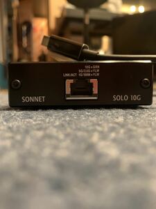 SONNET SOLO 10G Thunderbolt2 変換