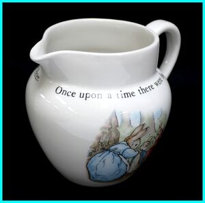 ★未使用 WEDGWOOD/ウェッジウッド ピーターラビット クリーマー/陶磁器/旧刻印/茶器/洋食器#1764900152