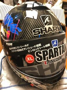 SHARK SPARTAN Carbon シャーク スパルタン カーボン ホルヘ・ロレンソ レプリカ 改善 XLサイズ ワイズギア正規品 未使用