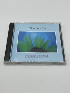 中古CD 再生確認済み A MUSIC BOX FOR CINEMA オルゴール仕掛けの映画館 全10曲 アルバム