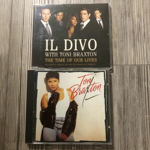 【即決】Toni Braxton/トニ・ブラクストン 1st album+1&シングルCD(with IL DIVO) 2枚セット