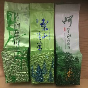 台湾茶　凍頂烏龍茶 四季春高山茶　梨山炭焙花香烏龍茶