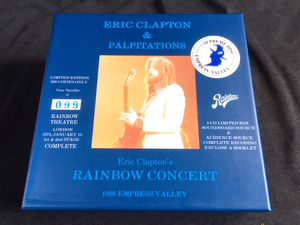 激レア入手困難品！Empress Valley ★ Eric Clapton & Palpitations -「Rainbow Concert」初回オリジナル盤！ブルーボックス仕様