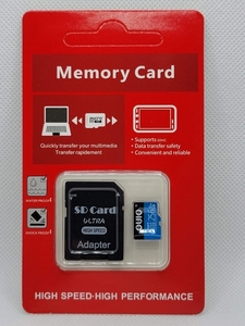 新品 送料込 256GB micro SD SDXCメモリ　アダプター付 大容量SDカード