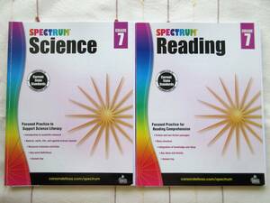 spectrum Reading GRADE7 Science 子供用 英語ワークブック おうち英語 オンラインレッスン スカイプ English