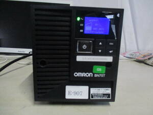 omron UPS BN75T 通電可 バッテリー動作可 バッテリー交換日2018年7月 管理番号E-907