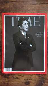 Time magazine タイム誌 バーコードシールなし 安倍晋三 元首相 英語雑誌