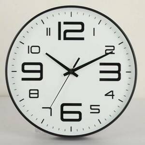 掛け時計 壁掛け時計 静音 北欧 インテリア 時計 数字が見やすい ウォールクロック 非電波時計 モダン 北欧 新築祝い 乾電池 壁かけ 時計