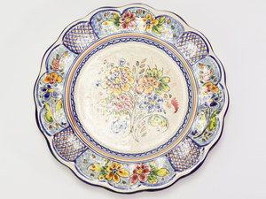FIRENZE(フィレンツェ) イタリー 飾り皿 30cm 壁掛け皿