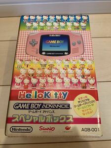 新品　未使用　未開封　デッドストック　ゲームボーイアドバンス 任天堂 ハローキティ スペシャルボックス GBA ニンテンドー Nintendo 