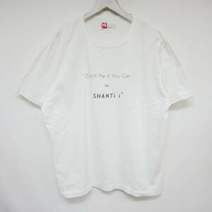 【1円】良好 国内正規 ポップアップ限定 SHANTii シャンティ ムラジュン Catch Me If You Can Tシャツ WHITE 白 XL