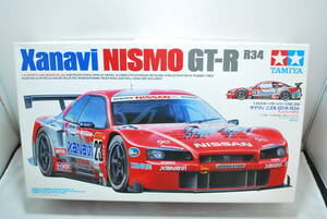 ■　希少！未開封　タミヤ　1/24　Xanavi NISMO　ザナヴィ ニスモ　GT-R　R34　ニッサン　スカイライン　全日本GT選手権　■