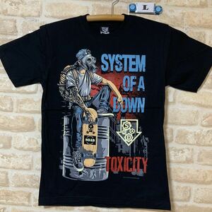 システムオブアダウン Tシャツ　Lサイズ　管1010 ロックバンドTシャツ　システム・オブ・ア・ダウン（英: System of a Down