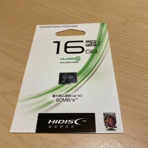 MicroSDカード　16GB