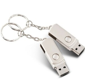 【新品】クールスーパーミニスピン USBメモリー 16G (Silver) シルバー