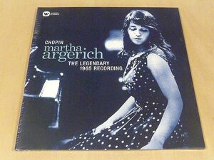 未開封 幻のショパン・レコーディング マルタ・アルゲリッチ Chopin The Legendary 1965 Recording 180g重量盤LP Martha Argerich