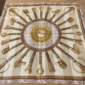 Burberry バーバリー ハンカチ 大判 スカーフ バンダナ カレ