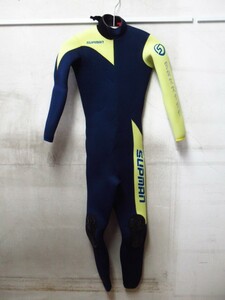 WorldDive ワールドダイブ サップマン SUPMAN メンズ 男性 ウエットスーツ 着丈約 145cm ダイビング 管理4A0726D