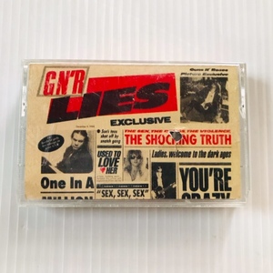 GUNS N ROSES カセットテープ G N R LIES ガンズ アンド ローゼズ ロック 洋楽