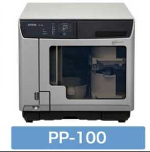 【美品/送料無料】エプソンレーベル印刷 ディスクデュプリケーター EPSON PP-100 動作品 印刷枚数2155枚