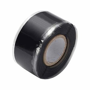RICISUNG 防水テープ シリコンテープ 自己融着テープ 難燃 耐寒 耐熱 超強力 -60℃～260℃ 耐摩耗 black 