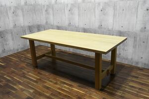 BHC3 ACTUS アクタス スローハウス JARVI ジャルビ ダイニングテーブル W200cm 25万 オーク 無垢材 食卓テーブル 北欧スタイル 食卓机