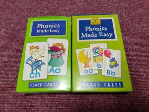 Phonics Made Easy FLASH CARDS ２個
