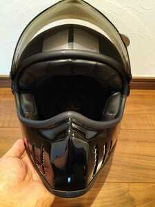 HORIZON フルフェイスヘルメット JADE(ジェイド)/VANSON(バンソン)バイクヘルメット・TYPE2/ブラック