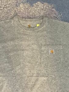 カーハート ポケット　Tシャツ　Carhartt アメリカ　ビンテージ　Tee Pocket vintage ポケットTシャツ 