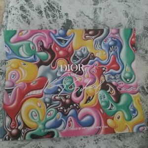 ディオール Dior AND 展示 イベント 限定 レア ポストカード オリジナル 非売品 ブランド カード 紙 郵便 来場者限定 