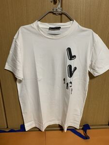 ☆1円スタート!美品激レア♪LOUIS VUITTON フロウティングLVプリンテッドTシャツ