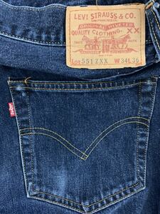 LEVIS リーバイス 551ZXX ビンテージ MADE IN USA 98年製 バレンシア工場 90s 30s 40s 50s 60s 70s 80s 517 646 501XX ビッグE