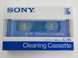 ■SONY ヘッドクリーニングカセット C-1K 未使用品